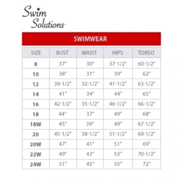 Swim Solutions Havanna Nights Bust Support Tankini Swim Top Size 12 Navy NWT - Picture 11 of 12